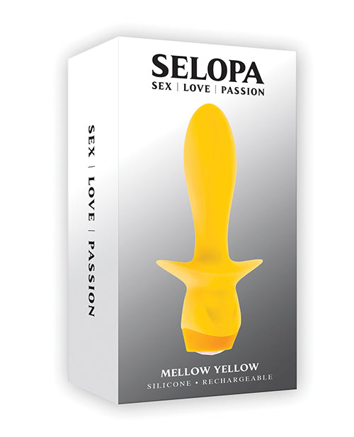 Selopa Selopa Mellow Yellow Vibrating Plug - Yellow Anal Toys