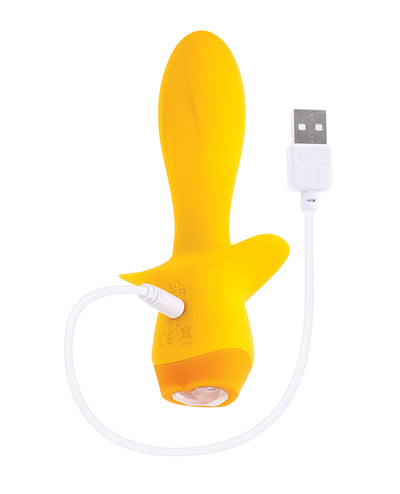 Selopa Selopa Mellow Yellow Vibrating Plug - Yellow Anal Toys