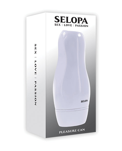 Selopa Selopa Pleasure Can Stroker - White Penis Toys