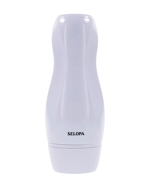 Selopa Selopa Pleasure Can Stroker - White Penis Toys