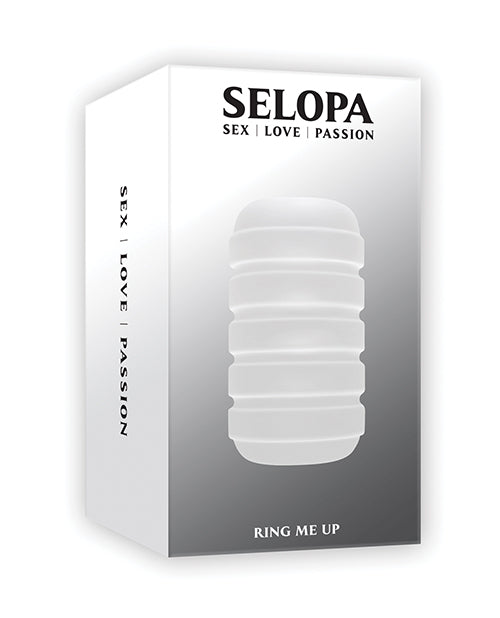 Selopa Selopa Ring Me Up Squishy &amp; Soft Stroker - Clear Penis Toys