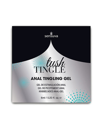 Sensuva Valencia Naturals Tush Tingle Anal Stimulation Gel - 6 ml Single Use Packet Lubes