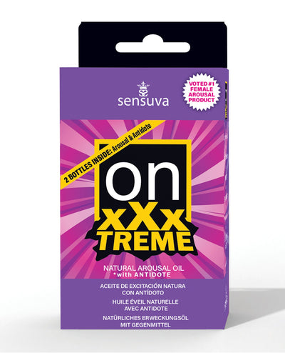 Sensuva Valencia Naturals ON XXXtreme Arousal Oil Medium Box - 5 ml More