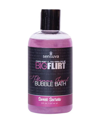 Sensuva Valencia Naturals Sensuva Big Flirt Pheromone Bubble Bath - 8 Oz Sweet Secrets More