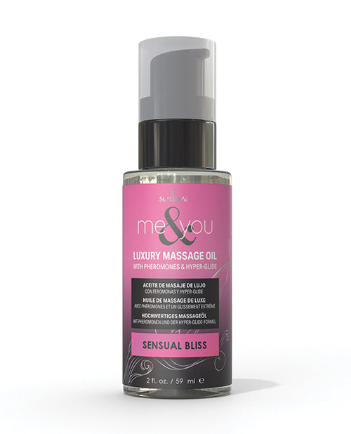 Sensuva Valencia Naturals Sensuva Me & You Massage Oil - 2 oz Sensual Bliss More