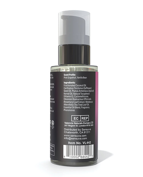 Sensuva Valencia Naturals Sensuva Me &amp; You Massage Oil - 2 oz Sensual Bliss More