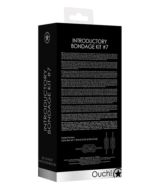 Shots America Shots Ouch Introductory Bondage Kit Kink &amp; BDSM