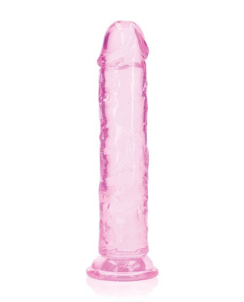 Shots America LLC Shots Realrock Crystal Clear Straight Dildo W/suction Cup Dildos