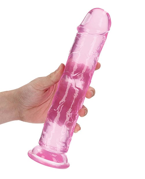 Shots America LLC Shots Realrock Realistic Crystal Clear 11" Straight Dildo Dildos
