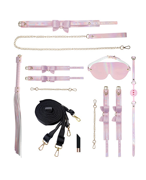 Shots America LLC Shots Ouch! Paris Collection Bondage Kit w/Bag Pink Kink &amp; BDSM