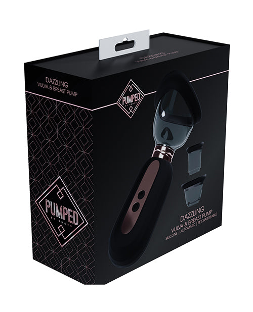 Shots America LLC Shots Dazzling Clitoral, Nipple &amp; Breast Pump Black Vibrators