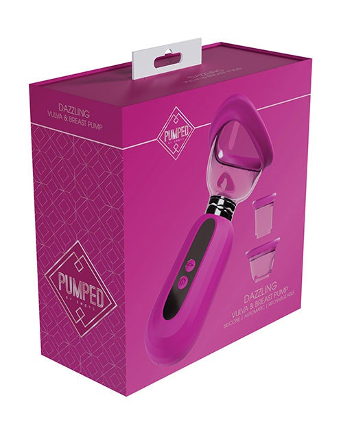Shots America LLC Shots Dazzling Clitoral, Nipple &amp; Breast Pump Pink Vibrators