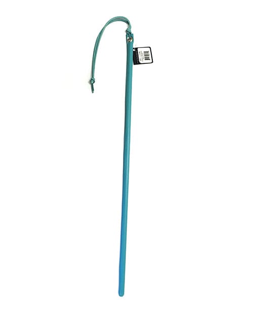 Spartacus Spartacus 24" Leather Wrapped Cane - Baby Blue Kink & BDSM