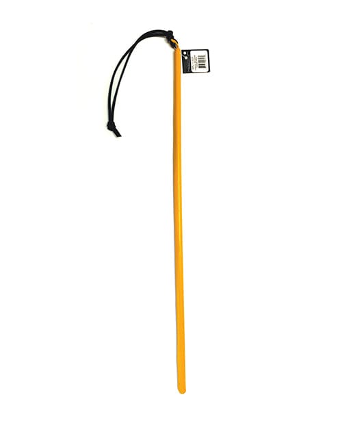 Spartacus Spartacus 24" Leather Wrapped Cane - Yellow Kink &amp; BDSM
