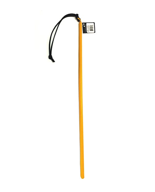 Spartacus Spartacus 24" Leather Wrapped Cane - Yellow Kink & BDSM