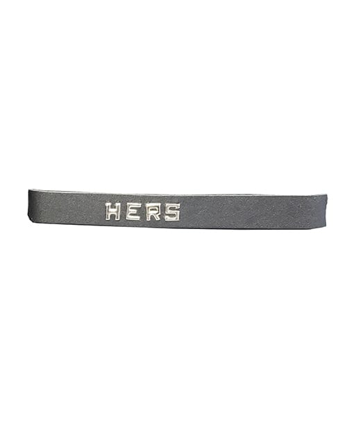 Spartacus Spartacus Hers Leather Collar - Black Kink &amp; BDSM