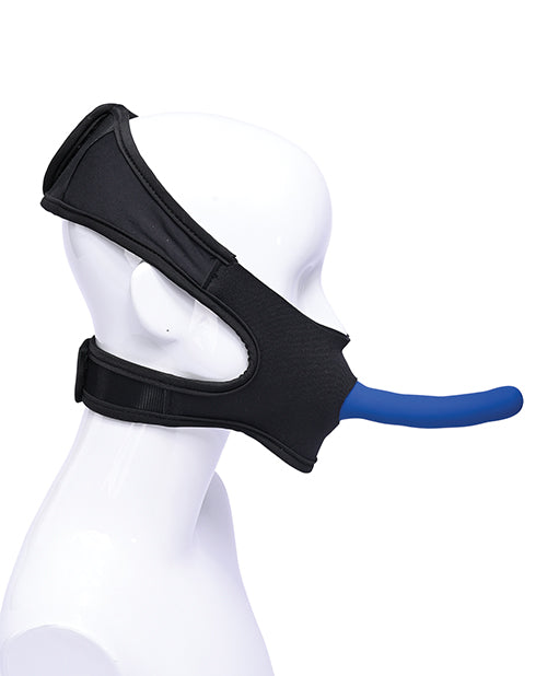 Sportsheets International Pivot In Your Face Strap-On - Black Dildos