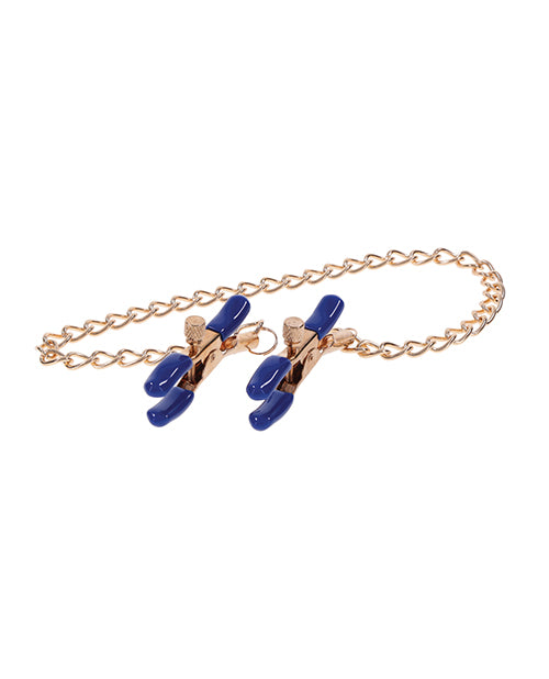 Sportsheets International Cougar Chained Nipple Clamps Kink &amp; BDSM