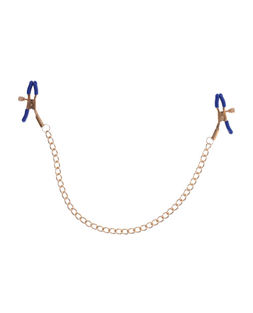 Sportsheets International Cougar Chained Nipple Clamps Kink &amp; BDSM