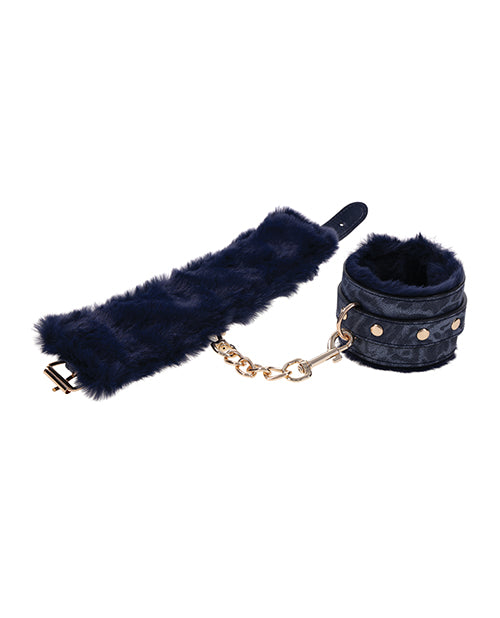 Sportsheets International Cougar Fur Handcuffs Kink &amp; BDSM
