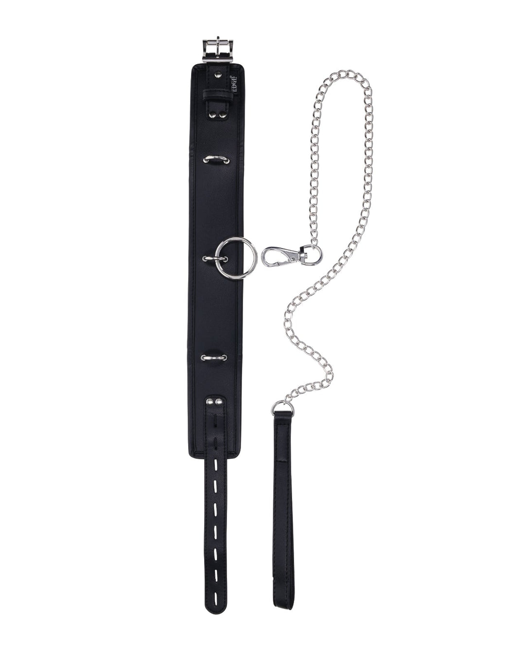 Sportsheets International Edge Collar &amp; Leash - Black Kink &amp; BDSM