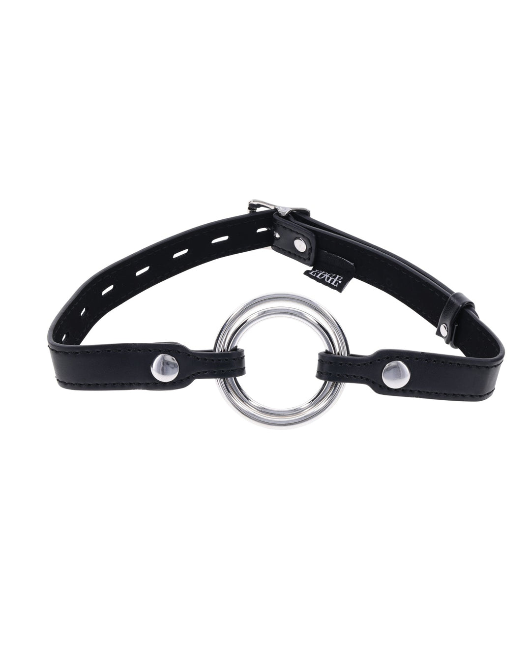 Sportsheets International Edge Interchangeable Ring Gag - Black Kink &amp; BDSM