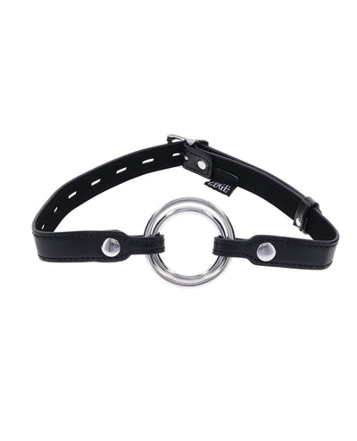 Sportsheets International Edge Interchangeable Ring Gag - Black Kink & BDSM