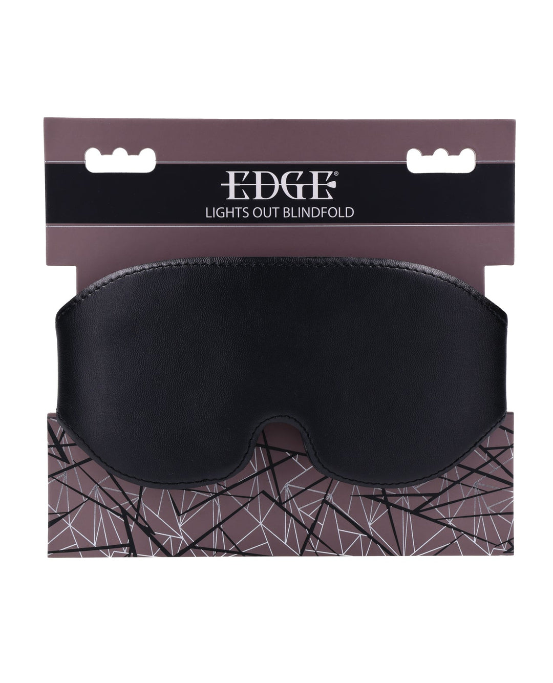 Sportsheets International Edge Lights Out Blindfold - Black Kink &amp; BDSM