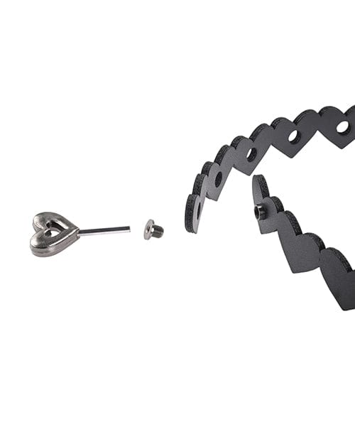 Sportsheets International Sex &amp; Mischief Heart Day Collar Kink &amp; BDSM