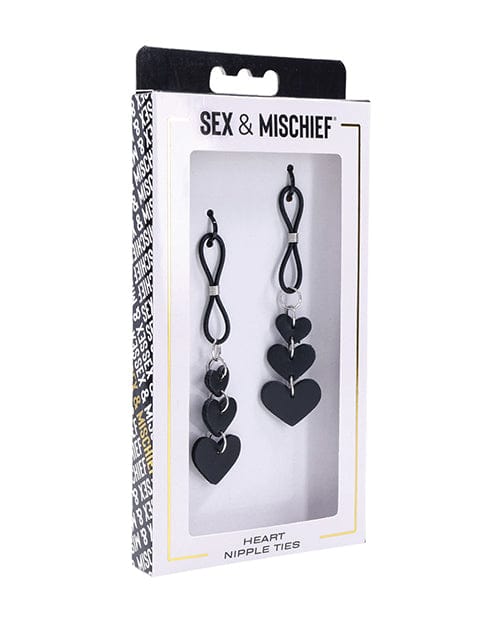 Sportsheets International Sex &amp; Mischief Heart Nipple Ties Kink &amp; BDSM