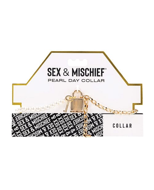 Sportsheets International Sex & Mischief Pearl Day Collar Kink & BDSM