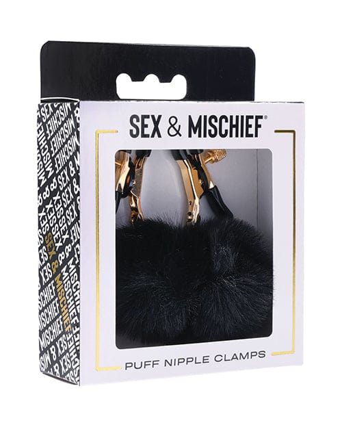 Sportsheets International Sex &amp; Mischief Puff Nipple Clamps Kink &amp; BDSM