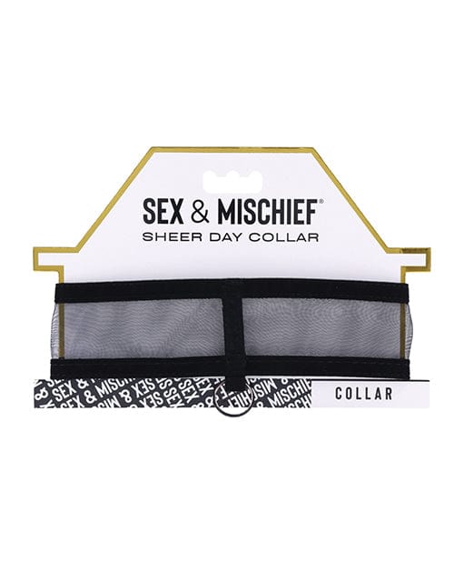Sportsheets International Sex & Mischief Sheer Day Collar Kink & BDSM