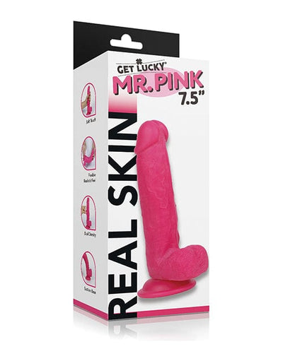 Thank Me Now INC Get Lucky Mr. 7.5" Dual Layer Dong Pink Dildos
