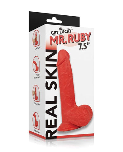 Thank Me Now INC Get Lucky Mr. 7.5" Dual Layer Dong Ruby Dildos