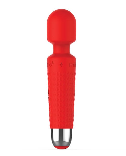 Thank Me Now Mini Halo Wireless 20x Wand Red Rose Vibrators