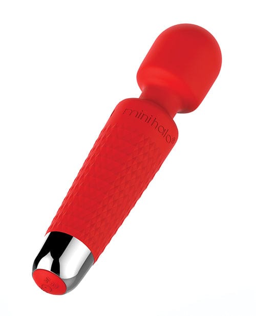 Thank Me Now Mini Halo Wireless 20x Wand Red Rose Vibrators