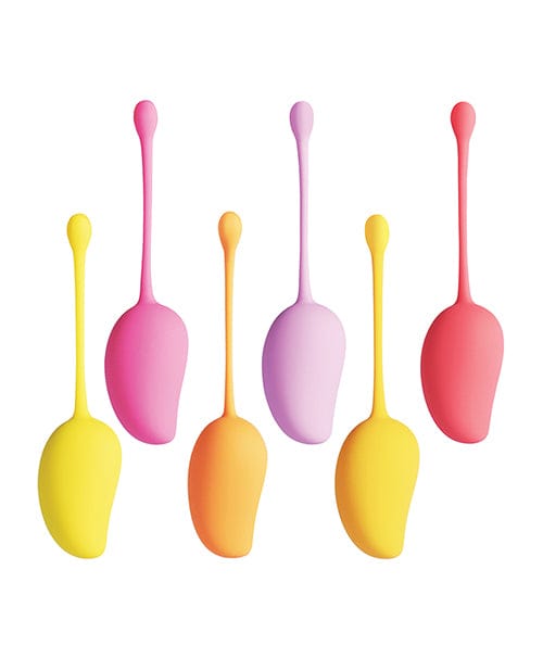 Uc Global Trade INChoney Play B Mango Tropical 6 Weighted Kegel Ball Exercise Set More