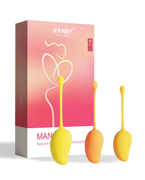 Uc Global Trade INChoney Play B Mango Tropical 6 Weighted Kegel Ball Exercise Set More