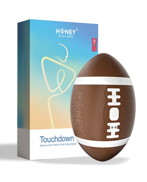 Uc Global Trade INChoney Play B Touchdown Open Ended Pocket Male Masturbator - Brown Penis Toys