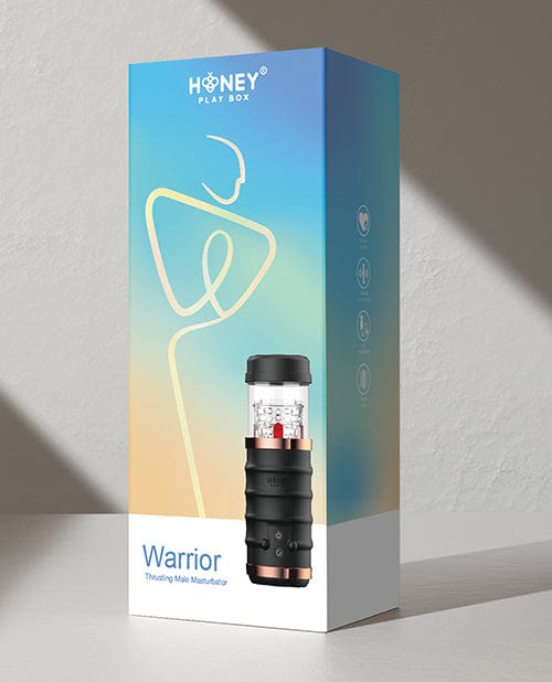 Warrior Auto Thrusting Male Masturbator - Black OrchidToys.com Warrior Auto Thrusting Male Masturbator - Black OrchidToys.com