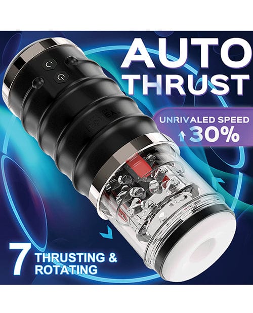 Warrior Auto Thrusting Male Masturbator - Black OrchidToys.com Warrior Auto Thrusting Male Masturbator - Black OrchidToys.com
