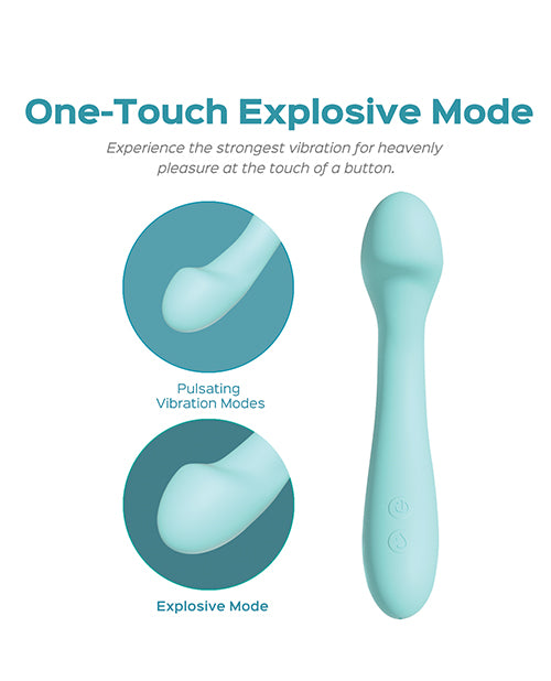 Uc Global Trade INChoney Play B Delyte G-Spot Vibrator - Mint Green Vibrators