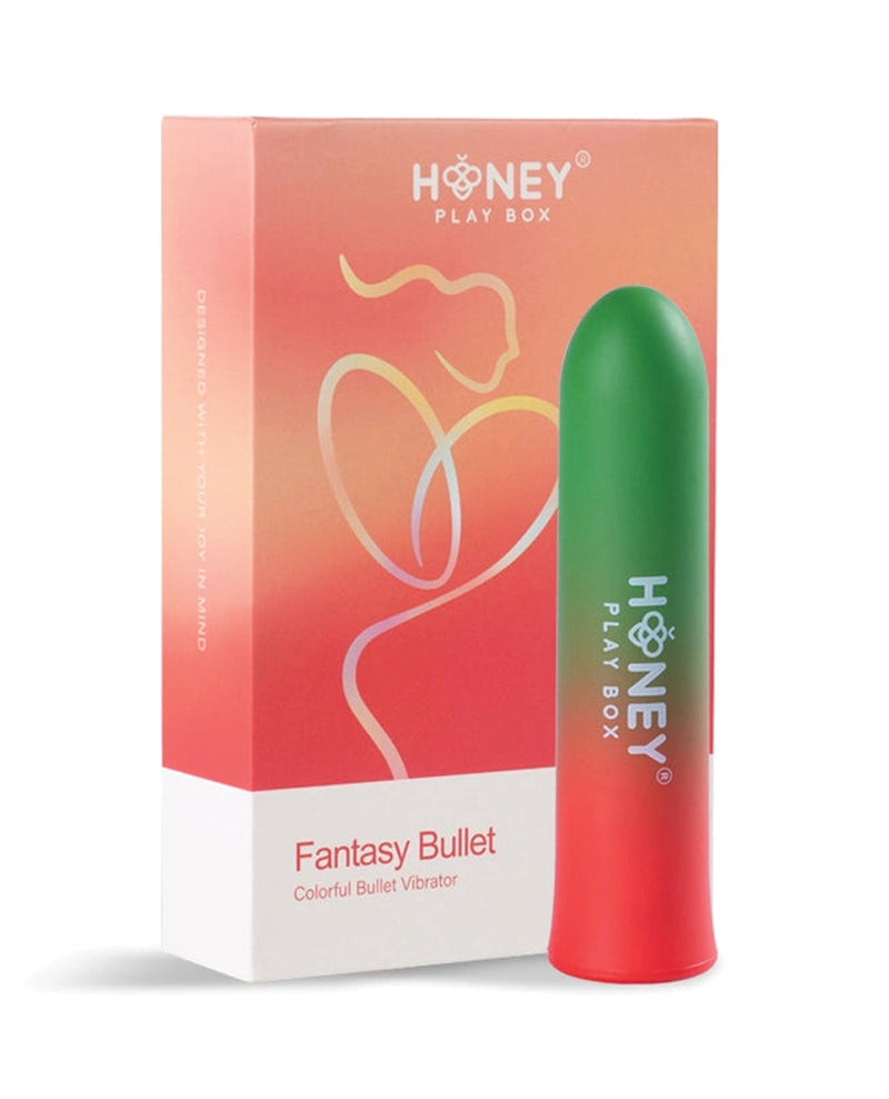 Uc Global Trade INChoney Play B Fantasy Color Gradient Bullet Vibrator - Pine Green Vibrators