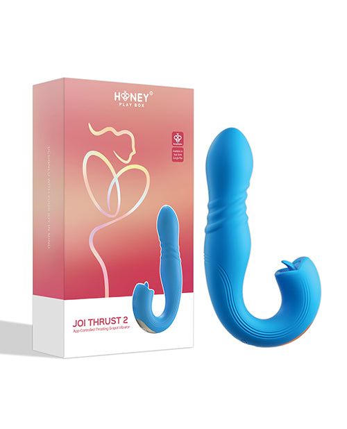 Uc Global Trade INChoney Play B Joi Thrust 2 Thrusting G-Spot Vibrator & Clit Licker Vibrators