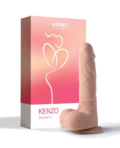 Uc Global Trade INChoney Play B Kenzo App Controlled Realistic 9.5" Thrusting Dildo Vibrator - Ivory Vibrators