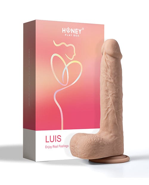 Uc Global Trade INChoney Play B Luis App Controlled Realistic 8.5" Thrusting Dildo Vibrator - Ivory Vibrators