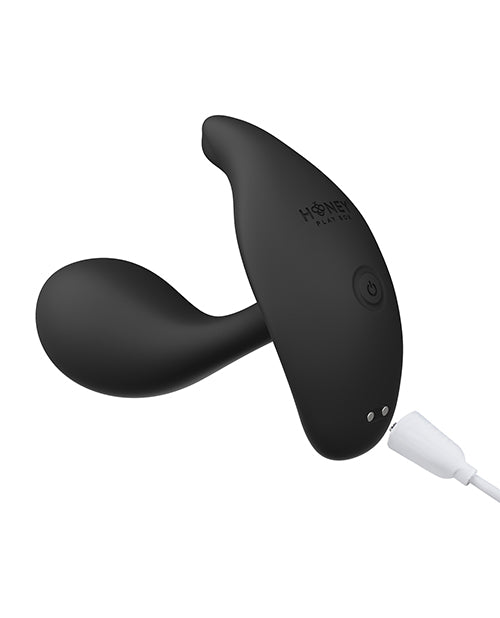 Uc Global Trade INChoney Play B Oly 2 Pressure Sensing App-Enabled Wearable Clit &amp; G Spot Vibrator - Black Vibrators