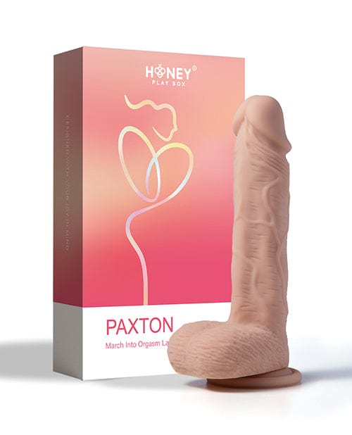 Uc Global Trade INChoney Play B Paxton App Controlled Realistic 8.5" Thrusting Dildo Vibrator - Ivory Vibrators