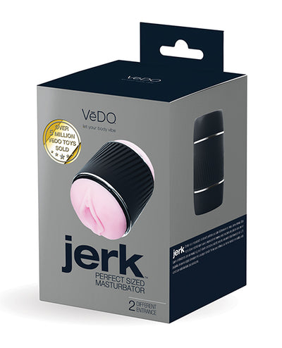 VeDO VeDO Jerk Masturbation Sleeve - Black/Pink Penis Toys